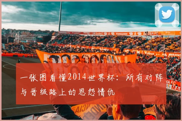 一张图看懂2014世界杯：所有对阵与晋级路上的恩怨情仇