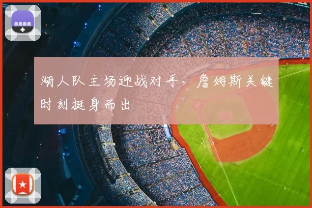 湖人队主场迎战对手，詹姆斯关键时刻挺身而出